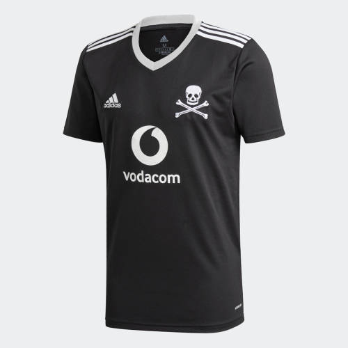 adidas Men's ORLANDO PIRATES FC 20/21 HOME JERSEY Black FR3923 Size XL