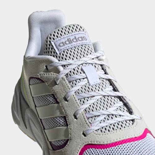 adidas Women's 90S VALASION White/ Cloud White/ Grey Six EG8422 Size UK 4 (SA 4)