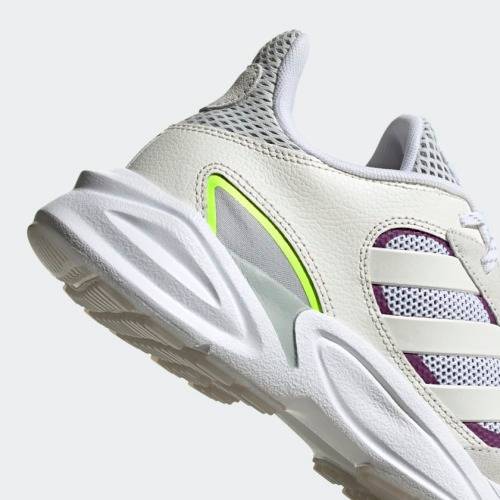 adidas Women's 90S VALASION White/ Cloud White/ Grey Six EG8422 Size UK 4 (SA 4)