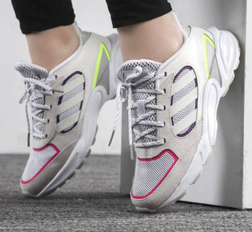adidas Women's 90S VALASION White/ Cloud White/ Grey Six EG8422 Size UK 4 (SA 4)