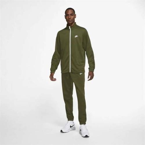 NIKE Men`s NSW Basic Track Suit Taper Leg Pants Rough Green DN4369 326 Size XL