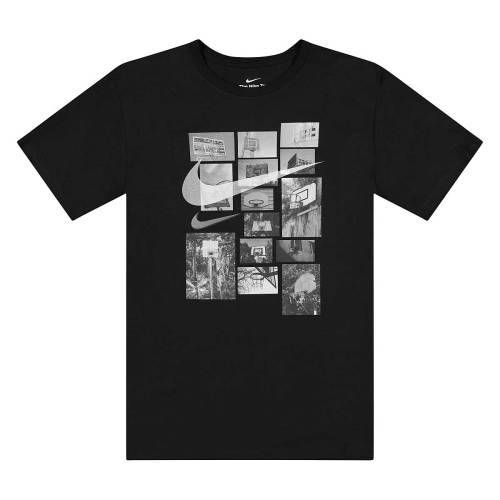 NIKE Men`s ONE CITY BASKETBALL SS Tee Black DM2529 010 Size Large