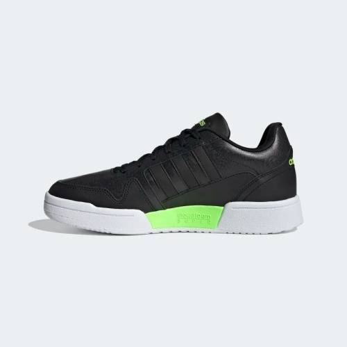 adidas Men`s Sportswear POSTMOVE Carbon/ Core Black/ Signal Green H00463 Size UK 9 (SA 9)