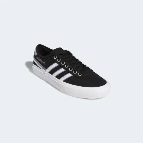 adidas UNISEX DELPALA Collegiate Black/ White/ Grey FW4240 Size UK 5 (SA 5)