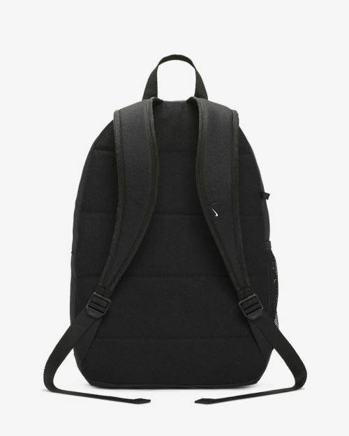NIKE Kid`s UNISEX Elemental Jr 17 L Black/Black/White Backpack BA6603 010