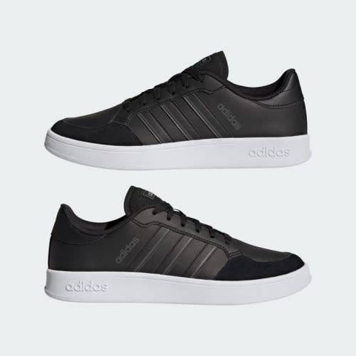 adidas Men`s BREAKNET Lifestyle Core Black / Grey Five GX4198 Size UK 9 (SA 9)