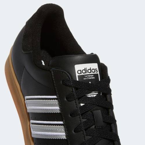 adidas Men`s SUPERSTAR Black / Gum GZ4746 Size UK 10.5 (SA 10.5)