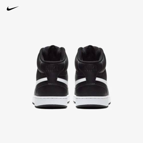 Nike Men`s Court Vision Mid Black/ White CD5466 001 Size UK 11 (SA 11)