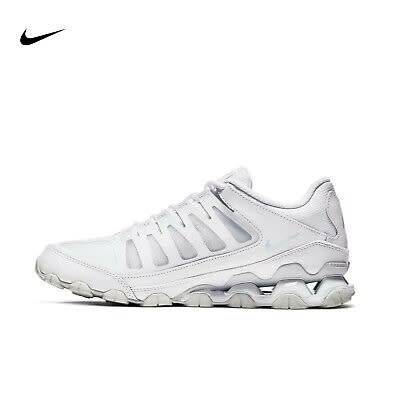 Nike Men`s Reax 8 TR Mesh White/ Pure Platinium 621716 102 Size UK 6/11 (SA 6/11)