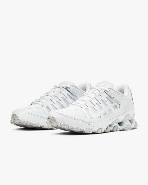 Nike Men`s Reax 8 TR Mesh White/ Pure Platinium 621716 102 Size UK 6/11 (SA 6/11)