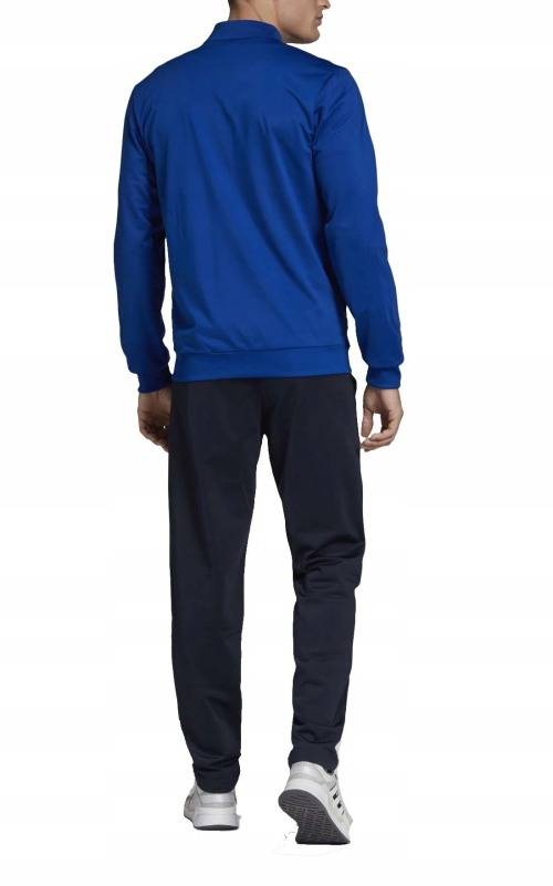 adidas Men`s ESSENTIALS BASICS 2PC FULL TRACK SUIT Slim fit Collegiate Royal EI5581 Large