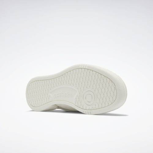 Reebok Men`s Club C Laceless Mule Shoes H01587 Chalk / Gen Green Size UK 9 (SA 9)