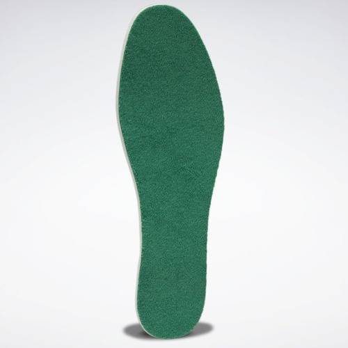 Reebok Men`s Club C Laceless Mule Shoes H01587 Chalk / Gen Green Size UK 9 (SA 9)