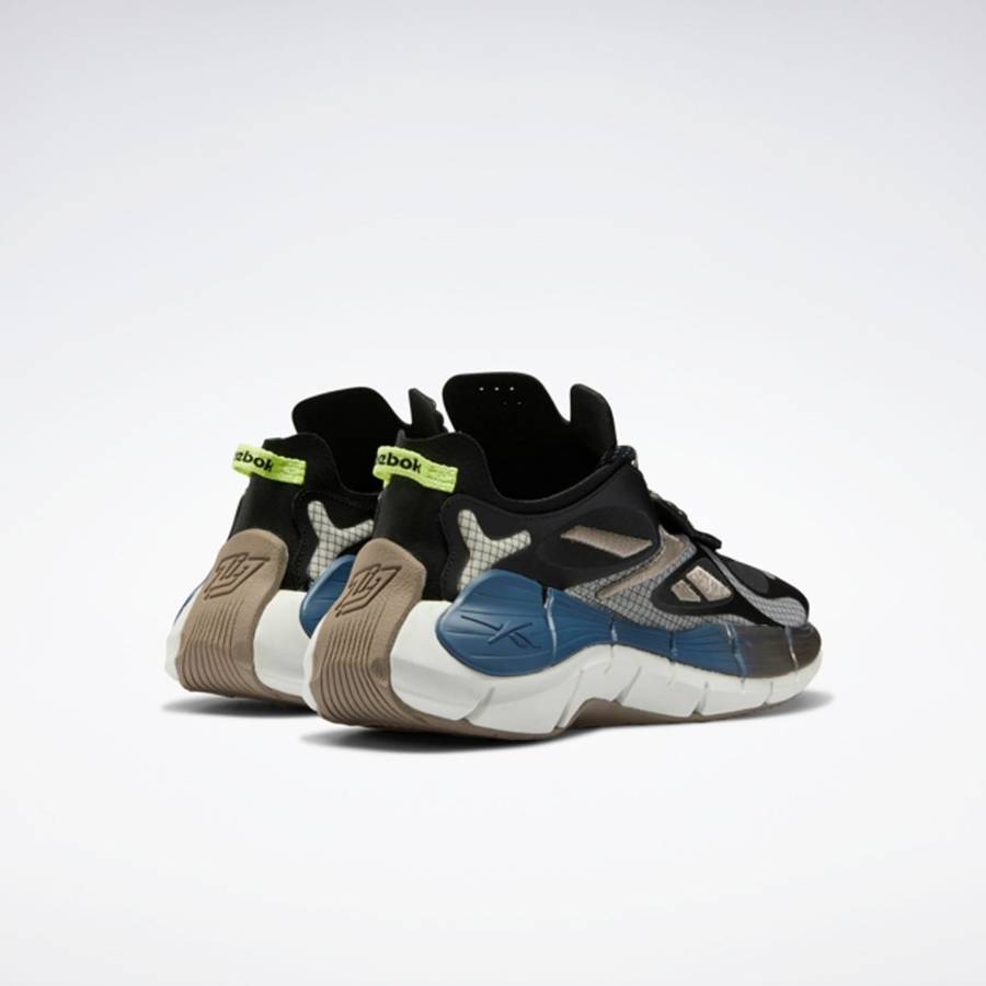 Reebok UNISEX Zig Kinetica II Concept 1 Carbon Black/ Gray FX9355 Size UK 6 (SA 6)