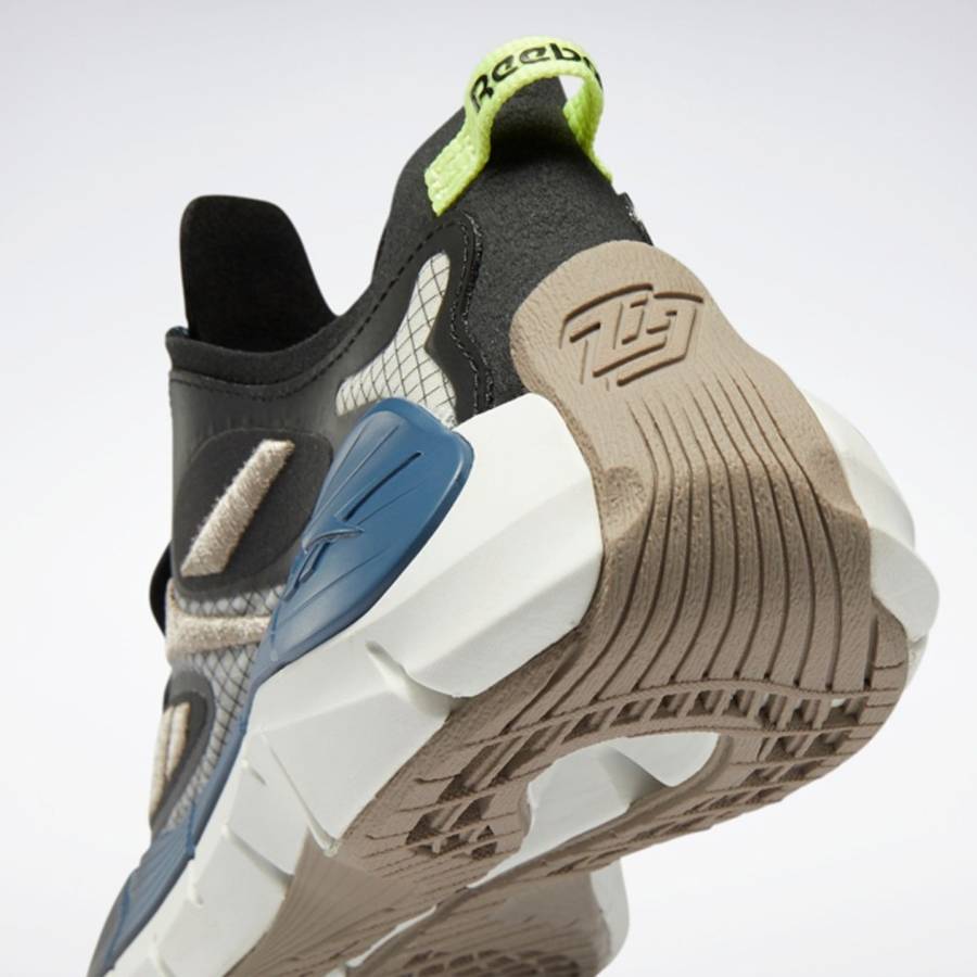 Reebok UNISEX Zig Kinetica II Concept 1 Carbon Black/ Gray FX9355 Size UK 6 (SA 6)