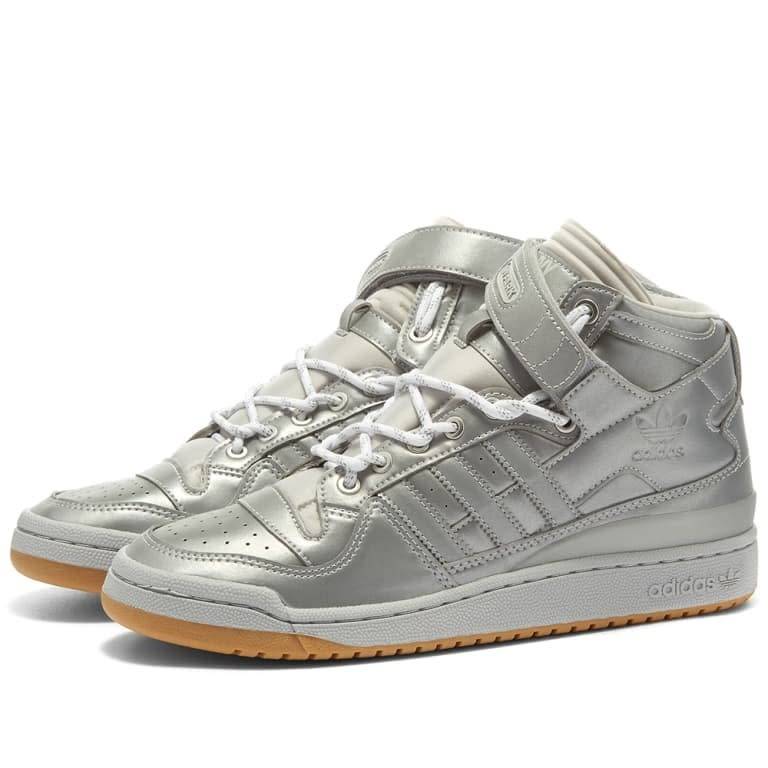 adidas Men`s IVY PARK Forum Mid x Silver LTD ETD. GW2858 Size UK 10 (SA 10)