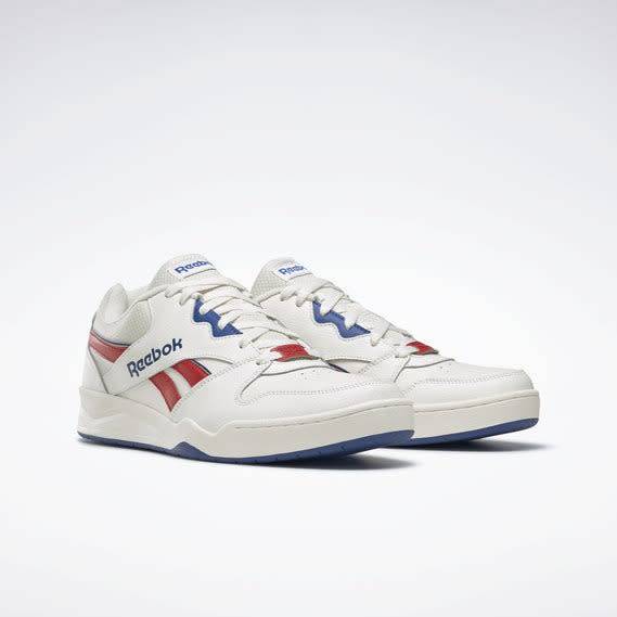 Reebok Men`s Royal Bb4500 Low2 Chalk/Vector Red/Vector Blue GY8826 Size UK 8 (SA 8)