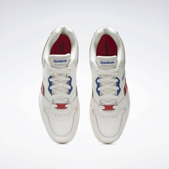 Reebok Men`s Royal Bb4500 Low2 Chalk/Vector Red/Vector Blue GY8826 Size UK 8 (SA 8)