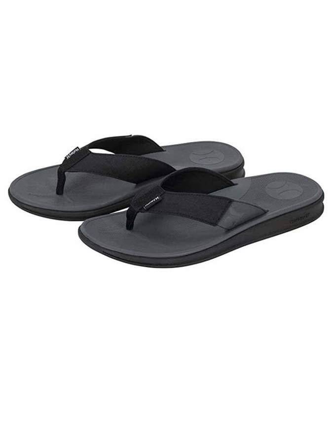 Hurley Men`s Tier 2 Icon Flip Flop Black HFS0082 Size UK 9 (SA 9)