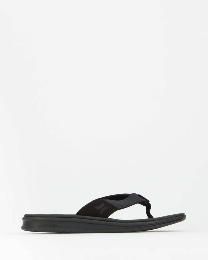 Hurley Men`s Tier 2 Icon Flip Flop Black HFS0082 Size UK 9 (SA 9)