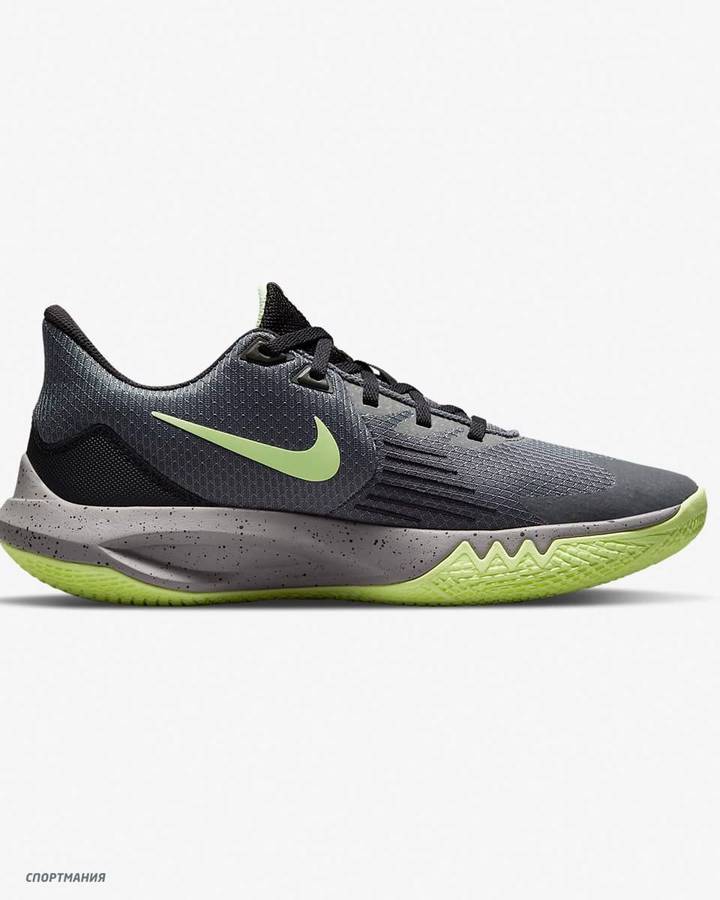 Nike Men`s Precision 5 Grey/ Green CW3403 001 Size UK 7 (SA 7)