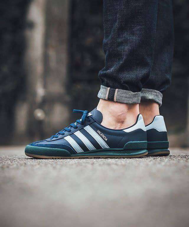 adidas Men`s Valencia Navy/ Light Blue FX5631 Size UK 8 (SA 8)