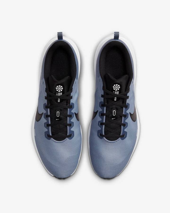 Nike Men`s Downshifter 12 Ashen Slate/ Black Cobalt DD9293 401 Size UK 10 (SA 10)