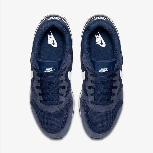 Nike Men`s MD RUNNER 2 Trainers Sneakers Retro Navy/ Grey 749794 410 Size UK 7 (SA 7)
