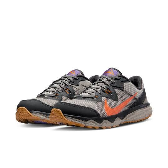 Nike Men`s Juniper Trail Cobblestone/ Rush Orange CW3808 002 Size UK 7/9 (SA 7/9)