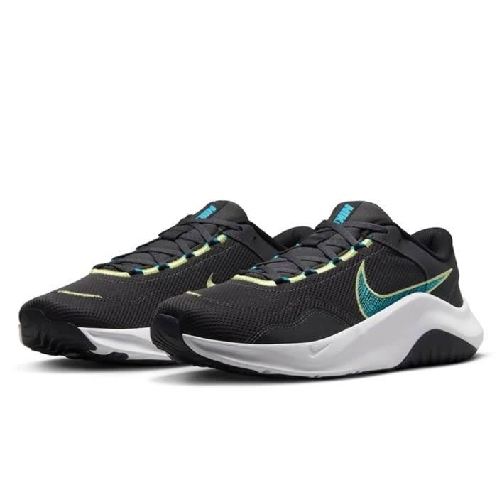 Nike Men`s LEGEND ESSENTIAL 3 NN Anthracite/ Blue Lightning DM1120 004 Size UK 11 (SA 11)