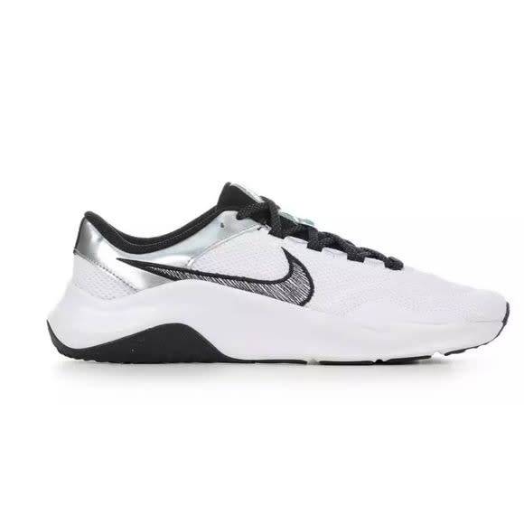 Nike Women's LEGEND ESSENTIAL 3 NN Premium Black / WhiteDQ4874 100 Size UK 7 (SA 7)