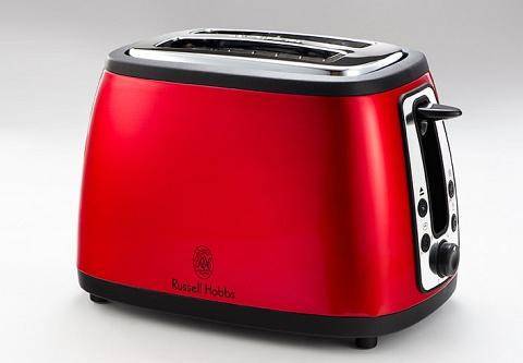 RUSSELL HOBBS TWO SLICE RED HERITAGE TOASTER 18260SA