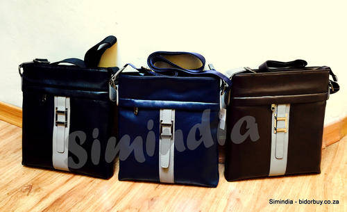 High Grade Unisex Cross body, Shoulder Messenger Bag - Choose from Black, Brown & Blue Colour
