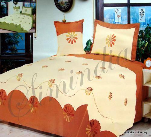 EMBROIDRED COTTON 8 PEICE QUEEN SIZE AND DUVET COVER SET
