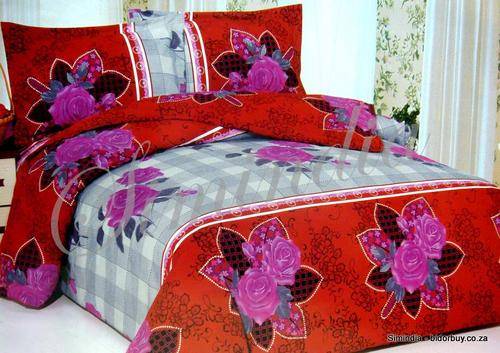 New Arrivals Queen 6 pcs Printed Duvet Cover Set