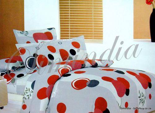 Super Soft Heavy Excellent Quality pure cotton Queen 6 pcs Printed Duvet Cover Set