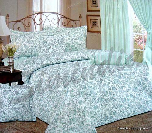 King size Bedspread Superior Luxurious cotton with Quilted 11 Pieces