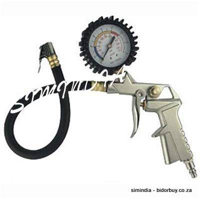 AIR TYRE INFLATOR WITH  GAUGE