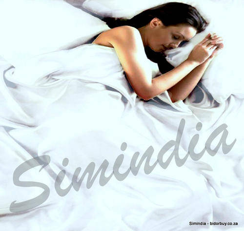 New Arrival - Sexy Queen Size Satin Charmeuse WHITE Color by Scent station.