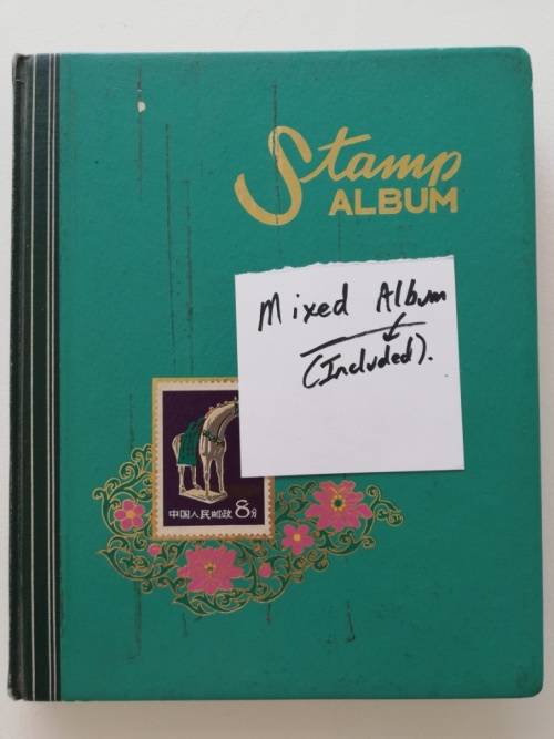Stamps in Album (included)