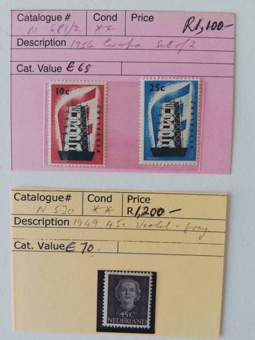 Better Nederland on cards (Lot1478)