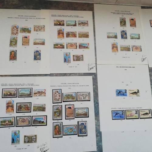 Mauritius on Pages (Lot2371)