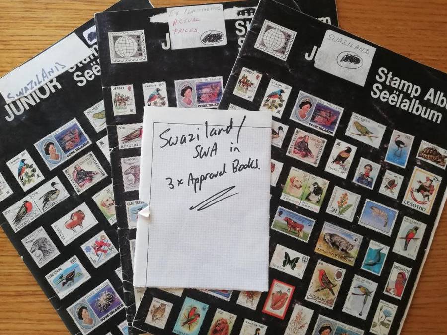 Swazi/SWA in Approval Book (Lot569)