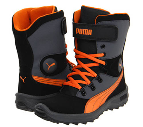 Puma Nivues Unisex Infants Black-Jaffa Ora Kids Size: 3