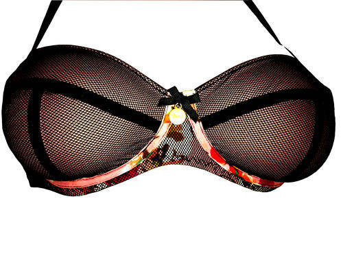 Guess Bra Floral Netted Unpadded size 36C