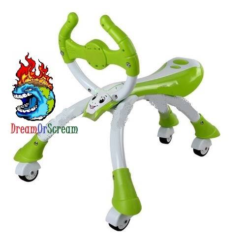 Baby Walker Steering wheel Ride On Toy Child Bike Bicycle Musical Push Scooter Toddler
