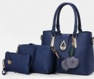 3 in 1 Set of Bags Women Bags Set for Shopping Casual Color RED