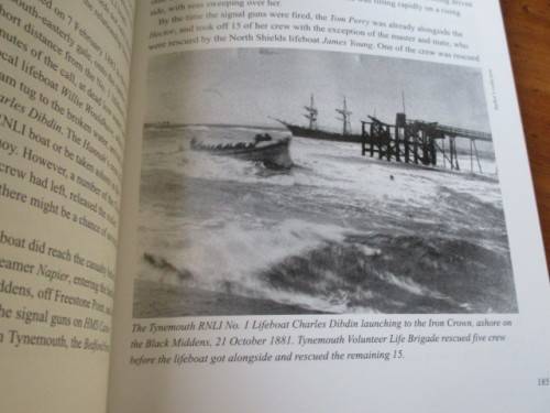 SIGNED. Rescues in the Surf - The story of the SHIELDS LIFEBOATS 1789-1939