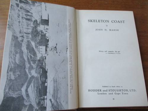 SKELETON COAST. John H Marsh