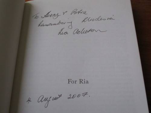 Rhodesia. BABOONS ON THE VERANDAH - C.W. "Duke" Acheson